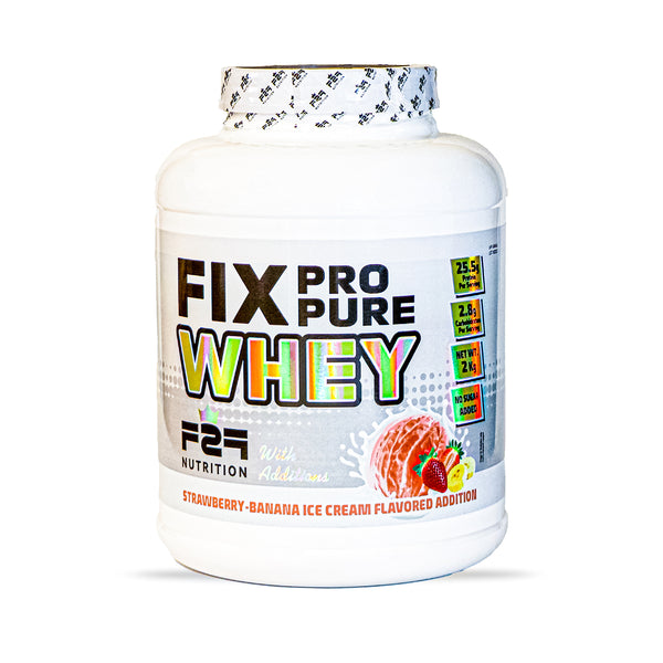 FIX PROTEIN WHEY - תות בננה