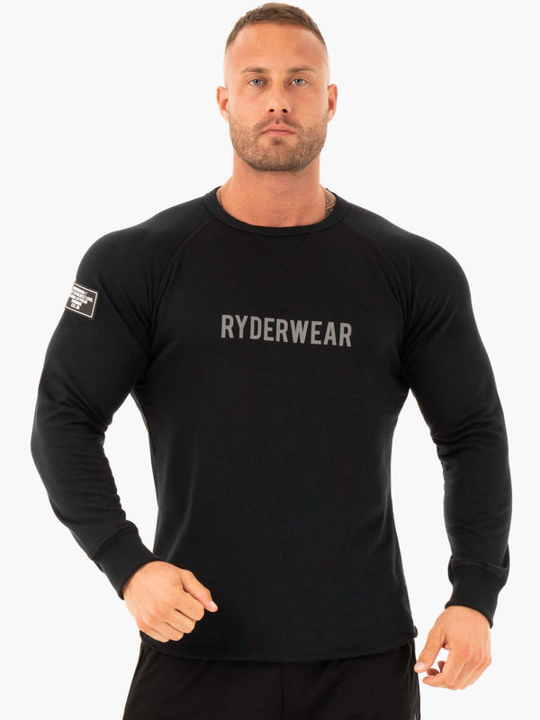 ATHLETIC CREW NECK SWEATER RYDERWEAR