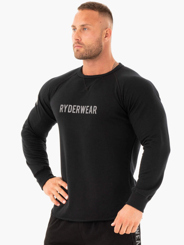 ATHLETIC CREW NECK SWEATER RYDERWEAR