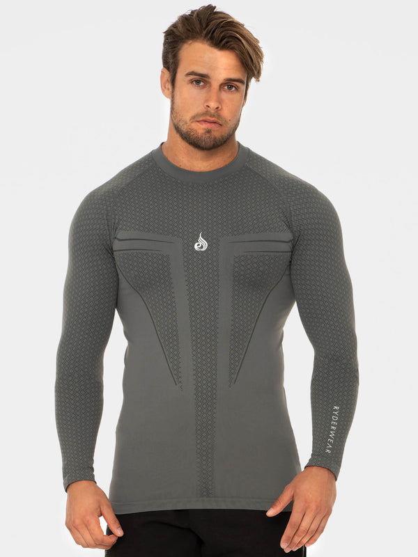 GEO SEAMLESS LONG SLEEVE RYDERWEAR