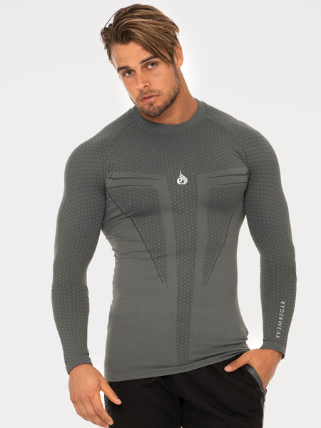 GEO SEAMLESS LONG SLEEVE RYDERWEAR