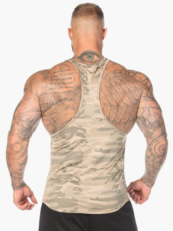 CAMO STRINGER T-BACK RYDERWEAR